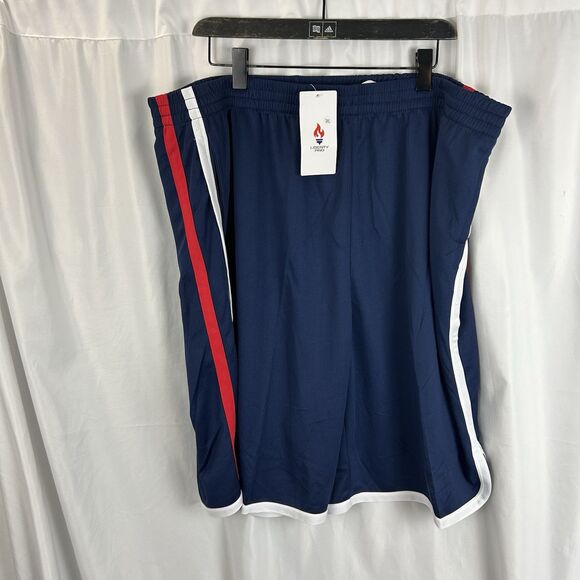 Liberty Pro Mens  blue & red Athletic Shorts Size 3L New - Picture 1 of 7